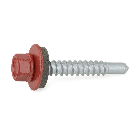 Саморез кровельный по металлу 5,5х19 мм RAL 1015