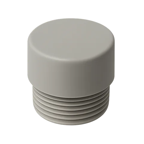 Заглушка полипропиленовая Ду 25 3/4"